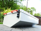 Stalowo-aluminiowa skrzynia narzędziowa Doka 125x37x81 cm. - 16