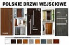 TANIE drzwi zewnętrzne wejściowe z montazem - 12