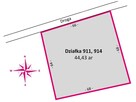 2 działki Wiercany budowlana z WZ + rolna, 44,43a - 11