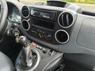 Citroen Berlingo 1.6 HDi 90KM Klima Long 5 osobowy Brygadówka Gruau L2H1 - 14