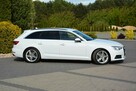 Audi A4 S-Line Virtual Cockpit Klimatronic Skóry Ledy Navi 2xParktr. el.klapa - 12
