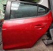 Mazda 3 BN BM Drzwi tyl tylne kompletne prawe lewe 41V demon - 2