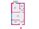 2 pokoje, 37,6 m² + balkon - 10