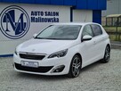 Peugeot 308 Navi FullLed 2xPDC Klimatronik Sensory Tempomat Halogeny Alu 18 Serwis - 7