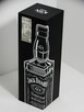 Eleganckie metalowe pudełko prezentowe na butelkę Jack Danie - 3
