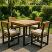 Meble ogrodowe drewniane nowoczesne premium - 6