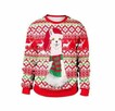 Sweter świąteczny Czerwony Bluza na Boże Narodzenie Święta - 7