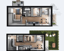 CENA PROMO! Mieszkanie 2 poziomy, 5 pok. 83m2 ogród/Wrocław Brochów Jagodno - 6