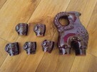 Zestaw ceramiczny karafka oraz kieliszki - 2