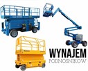 Wynajem podnośników zwyżek nożycowych przegubowych koszowych - 1