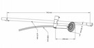 Zestaw prysznicowy natynkowy Omnires YOSEMITE-SCR - 2