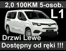 Toyota Proace City Verso L1 1,5 100KM  Business Tempomat Super Cena Dostępny  od ręki - 1