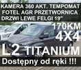 Ford Tourneo Custom L2  Titanium 4x4 170KM Kamera 360 AGR  Felgi 19"  Odręki 3210zł - 1