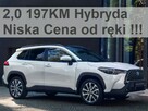 Toyota Corolla Cross 197KM Hybryda Style Kamera Niska Cena Dostępny od ręki 1780 zł - 1
