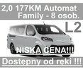 Toyota Proace Verso L2 2,0 177KM Automat  8-os. Family Kamera Dostępny od ręki  2332 zł - 1