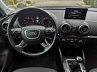 Audi A3 1.6 TDI 110KM Sportback Klimatronic Tempomat Nawi  Alu Gwarancja - 15