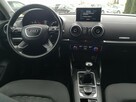 Audi A3 1.6 TDI 110KM Sportback Klimatronic Tempomat Nawi  Alu Gwarancja - 16