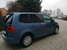 Volkswagen Touran 1.2 TFSI 105KM Klimatronic Isofix Halogeny Podgrzewane fotele Serwis - 5