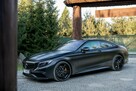 Mercedes S 63 AMG COUPE / S63 AMG / 4MATIC / 585KM / SALON PL / BEZWYPADKOWY / 23% / 1WŁ - 3