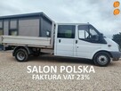 Ford Transit doka 7 osób, na bliźniaku, skrzynia, krajowy - 1
