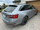 Škoda Superb 19r. 2.0 TDI 190KM DSG Sportline bezwypadkowa super stan, wyposażenie - 4