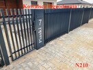 Ogrodzenia Palisadowe Grzebieniowe Żaluzjowe Bramy Balustrad - 9