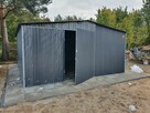 GARAŻE BLASZANE 5x5 PRODUCENT OGÓLNOPOLSKI - 6