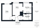 2-pokojowe mieszkanie z ogródkiem w centrum - 15