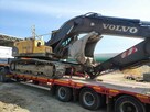 Transport maszyn, koparek, naczepa niskopodwoziowa - 3