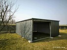 GARAŻE BLASZANE 4x5 PRODUCENT OGÓLNOPOLSKI - 10