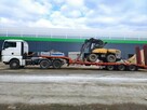 Transport maszyn, koparek, naczepa niskopodwoziowa - 2