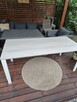 Biurko blat w kolorze drewna - 4