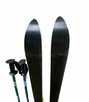 Narty zjazdowe z wiązaniami Tyrolia i kijkami Elan - 11
