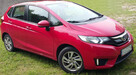 Honda Jazz 1,3 czerwona 2016 - 2