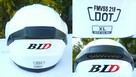 Kask motocyklowy BLD szczękowy rozmiar XL biały połysk blend - 7