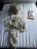Peruka Jasny Blond Włosy Długie 80cm loki - 5