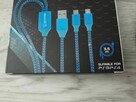 Kabel mikro USB Micro USB Przewód do Pada Playstation 4 PS4 - 3