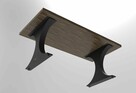 Nogi do stołu 3D blat pająk rama biurka stolik glamour noga - 4
