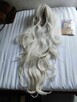 Peruka Jasny Blond Włosy Długie 80cm loki - 1