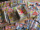 Stare kolorowe gazety 10 kg czasopisma na podpałkę do pakowa - 3