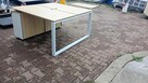 Biurko dwustanowiskowe 160x70 Biurka tup BENCH do biur dom - 6