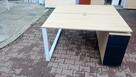 Biurko dwustanowiskowe 160x70 Biurka tup BENCH do biur dom - 4