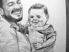 Portret ołówkiem ze zdjęcia – rysunek na zamówienie - 6