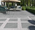 Szare płyty tarasowe, balkonowe, na patio Piazza grey 120x60 - 5