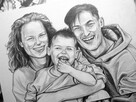 Portret ołówkiem ze zdjęcia – rysunek na zamówienie - 3