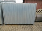 Ogrodzenie tymczasowe budowlane z blachy trapezowej - 1
