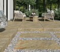 Brązowe płyty tarasowe 120x60x2 gat.1 Piazza multicolor 2cm - 7