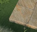 Brązowe płyty tarasowe 120x60x2 gat.1 Piazza multicolor 2cm - 4