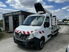 Renault Master zwyżka kosz 2 miejsca wysokość 12m, mały przebieg - 2