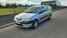 Dacia Logan 1.5Dci 2007r 7 osób 86KM Salon PL 1wł 202tys km Klima Hak Alu Relingi - 1